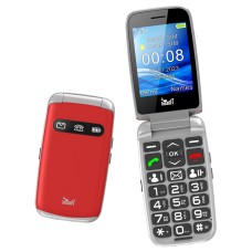 Mobitel MEANIT Senior Flip Max, crveni Mobitel MEANIT Senior Flip Max, crveni
