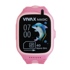 Pametni sportski sat VIVAX Magic 4G, GPS, SIM, SOS, IPX7, SE Tracker, rozi