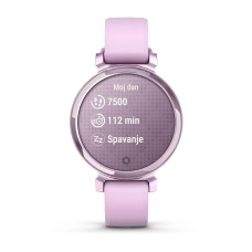 Pametni sportski sat GARMIN Lily 2 Metalic Lilac, silikonski remen, 010-02839-01