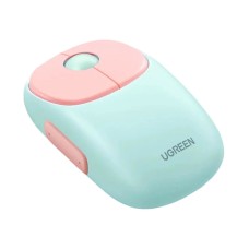 Miš UGREEN FUN+, bežični, Bluetooth, USB A, zeleno rozi