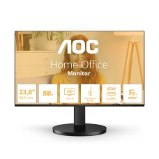 Monitor 27incha AOC 27B3CF2, FHD, IPS, 100Hz, 1ms, 250cd/m2, 1300:1, USB C, 2x USB A, zvučnici, crni