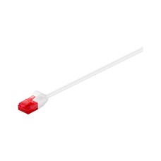 Kabel GOOBAY 93695, Patch, CAT 6 U/UTP, Slim, bijeli, 5m