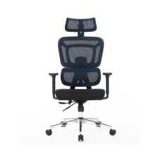 Gaming / uredska stolica ERGOVISION Apollo 06, 160 do 200cm, do 120kg, crno plava
