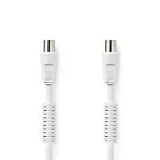 Kabel NEDIS CSGL40020WT150, antenski (M) na (Ž), bijeli, 15m, bulk Kabel NEDIS CSGL40020WT150, antenski (M) na (Ž), bijeli, 15m, bulk