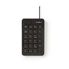 Tipkovnica NEDIS KBNM100BK, numerička tipkovnica, USB A, crna Tipkovnica NEDIS KBNM100BK, numerička tipkovnica, USB A, crna