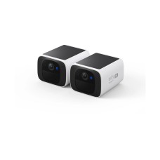 Nadzorna IP kamera ANKER Eufy Security SoloCam S220, 2 kom., vanjska, bežična, 2K, Wi-Fi, senzor pokreta, noćni vid, IP67 vodootporna, solarna