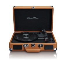 Gramofon LENCO Classic phono TT-10BN, RCA izlaz, 3.5mm, AUX in, zvučnici, Suitcase, smeđi Gramofon LENCO Classic phono TT-10BN, RCA izlaz, 3.5mm, AUX in, zvučnici, Suitcase, smeđi