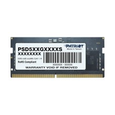 Memorija PC5-44800, 16GB, PATRIOT Signature Line, PSD516G560081S, SO-DIMM, DDR5, 5600MHz Memorija PC5-44800, 16GB, PATRIOT Signature Line, PSD516G560081S, SO-DIMM, DDR5, 5600MHz