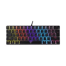 Tipkovnica WHITE SHARK Ashiko GK-2202, mehanička, Red switch, USB A, LED, HR Layout, crna