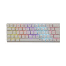Tipkovnica WHITE SHARK Wakizashi GK-002212, mehanička, Red switch, USB C, LED, HR Layout, bijela