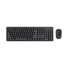 Tipkovnica + miš TRUST Ody II, bežična, USB A, crna