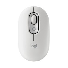 Miš LOGITECH POP, bežični, Bluetooth, 4000dpi, bijeli