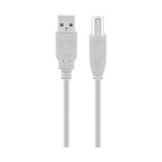 Kabel GOOBAY 68712, USB A 2.0 (M) na USB B 2.0 (M), sivi, 1.8m