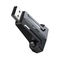 Adapter UGREEN, USB A (M) na RS232 (Ž), crni