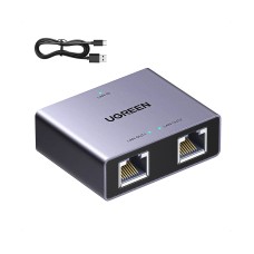 Razdjelnik UGREEN, RJ45 1 na 2x RJ45, sivi Razdjelnik UGREEN, RJ45 1 na 2x RJ45, sivi