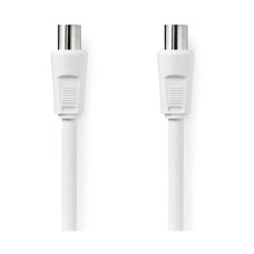 Kabel NEDIS CSGL40000WT30, antenski (M) na (F), bijeli, 3m Kabel NEDIS CSGL40000WT30, antenski (M) na (F), bijeli, 3m