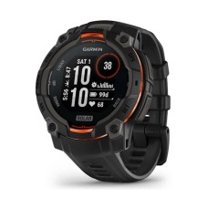 Pametni sportski sat GARMIN Instinct 3 Solar 010-02934-00, 45mm, crni, crni remen