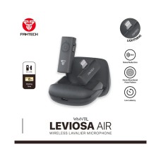 Mikrofon FANTECH Leviosa air WMV11L bežični, lavalier, lightning, crni