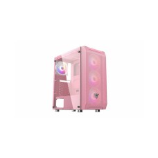 Kućište FANTECH AERO CG80 Sakura Edition, ATX, Window, 4 ventilatora, rozo, bez napajanja Kućište FANTECH AERO CG80 Sakura Edition, ATX, Window, 4 ventilatora, rozo, bez napajanja
