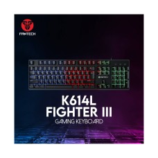 Tipkovnica FANTECH FIGHTER III K614L, žična, crna Tipkovnica FANTECH FIGHTER III K614L, žična, crna