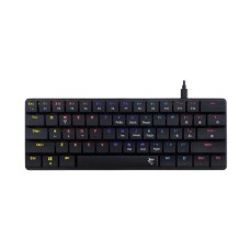 Tipkovnica WHITE SHARK GK-006111 Nagamaki, mehanička, crveni switch, USB C, LED, US layout, crna