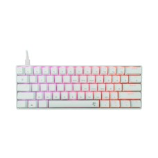 Tipkovnica WHITE SHARK GK-004211 Shinobi-2, mehanička, crveni switch, USB C, RGB, US layout, bijela