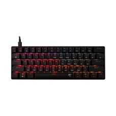 Tipkovnica WHITE SHARK GK-004111 Shinobi-2, mehanička, crveni switch, USB C, RGB, US layout, crna