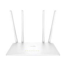 Router CUDY WR1200 2.0, AC1200, 4-portni LAN, WiFi 5, 300Mbps/867Mbps, bijeli