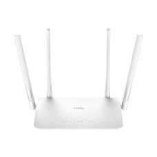 Router CUDY WR1300 3.0, AC1200, 4-portni G-LAN, WiFi 5, 300Mbps/867Mbps, bijeli