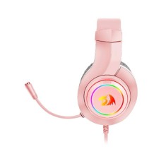 Slušalice REDRAGON HYLAS H260 RGB, naglavne, žičane, mikrofon, USB A, 3.5mm, PC/PS5/XBOX/NS, RGB, roze Slušalice REDRAGON HYLAS H260 RGB, naglavne, žičane, mikrofon, USB A, 3.5mm, PC/PS5/XBOX/NS, RGB, roze