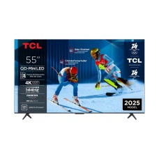 Televizor LED 55incha TCL 55C6K, QD-Mini LED Google TV, 4K UHD, DVB-T2/C/S2, HDMI, Wi-Fi, Bluetooth, energetski razred F