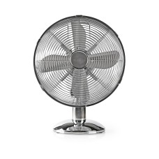 OŠTEĆENA AMBALAŽA - Ventilator NEDIS FNTB20ECR30, stolni, 30cm, 35W, metalni