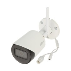 Nadzorna IP kamera DAHUA IPC-HFW1230DS-SAW-0280B, vanjska, senzor pokreta, noćni vid, 2MP, FHD, bežična, IPX7, bijela