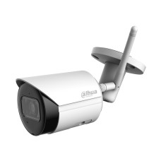 Nadzorna IP kamera DAHUA IPC-HFW1430DS-SAW-0280B, vanjska, senzor pokreta, noćni vid, 4MP, QHD, bežična, IPX7, bijela