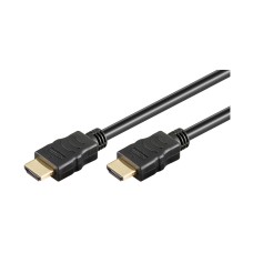 Kabel GOOBAY, HDMI (M) na HDMI (M), 4K/60Hz, crni, 1.5m, pozlaćeni