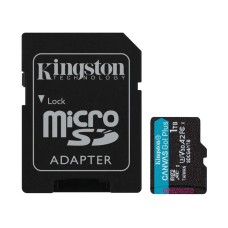 Memorijska kartica KINGSTON Canvas Go Plus Gen4, microSDXC, 1TB, SDCG4/1TB, Class 10, UHS-I, U3, V30, A2, 200MB/s + SD Adapter