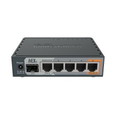 Router MIKROTIK RB760iGS, 5-portni, LAN, crni