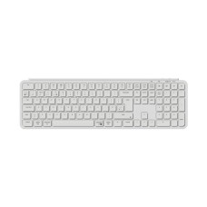 Tipkovnica KEYCHRON B6P-K8-UK, žičana, Bluetooth, Scissor Switch, UK Layout, bijela