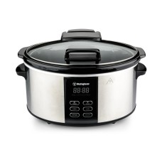 Aparat za sporo kuhanje WESTINGHOUSE Slow Cooker Steel, 6L, 270W, srebrni