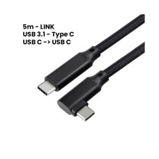 Kabel META USB C za Quest 2/3/3S, PICO 4, 5m