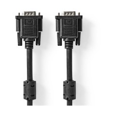 Kabel NEDIS CCGL59000BK20, VGA (M) na VGA (M), 2m, crni, bulk Kabel NEDIS CCGL59000BK20, VGA (M) na VGA (M), 2m, crni, bulk