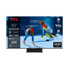 Televizor QLED 50incha TCL 50C7K, Google TV, 4K UHD, DVB-T2/C/S2, HDMI, WiFi, Bluetooth, USB A, Energetska oznaka F