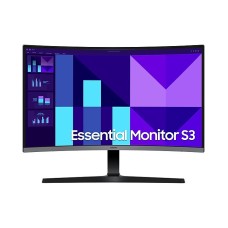 Monitor 27incha SAMSUNG S3 S39GD, LS27D390GAUXEN, FHD, VA, 100Hz, 4ms, 250cd/m2, 4000:1, zakrivljeni, crni