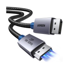 Kabel UGREEN, DisplayPort (M) na DisplayPort (M), pleteni, 1m, crni Kabel UGREEN, DisplayPort (M) na DisplayPort (M), pleteni, 1m, crni