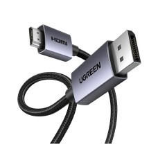 Kabel UGREEN, DisplayPort (M) na HDMI (M), 1.5m, crni Kabel UGREEN, DisplayPort (M) na HDMI (M), 1.5m, crni