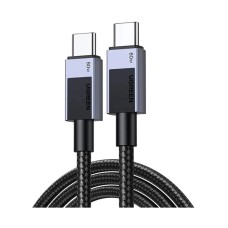 Kabel UGREEN, USB C (M) na USB C (M), pleteni, 1m, sivi