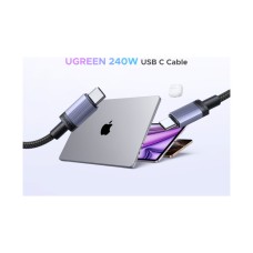 Kabel UGREEN, USB C (M) na USB C (M), 240W, 1m