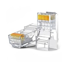 Konektor UGREEN, tel.M., RJ45, CAT 6, 10 komada