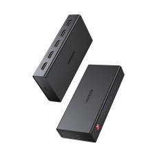 Razdjelnik video UGREEN, 4-portni, HDMI na 4x HDMI, 4K@60Hz, crni