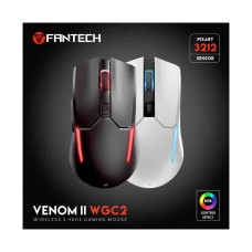 Miš FANTECH Venom II WGC2 Vibe, Gaming, bežični, 4000dpi, crni
